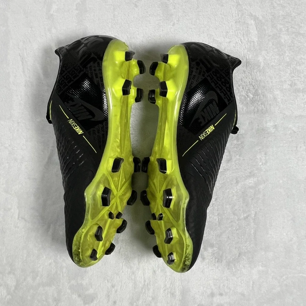 Nike Phantom Venom Elite FG ACC Black Volt‎ Soccer Cleats AO0401-007 Size 6.5Y